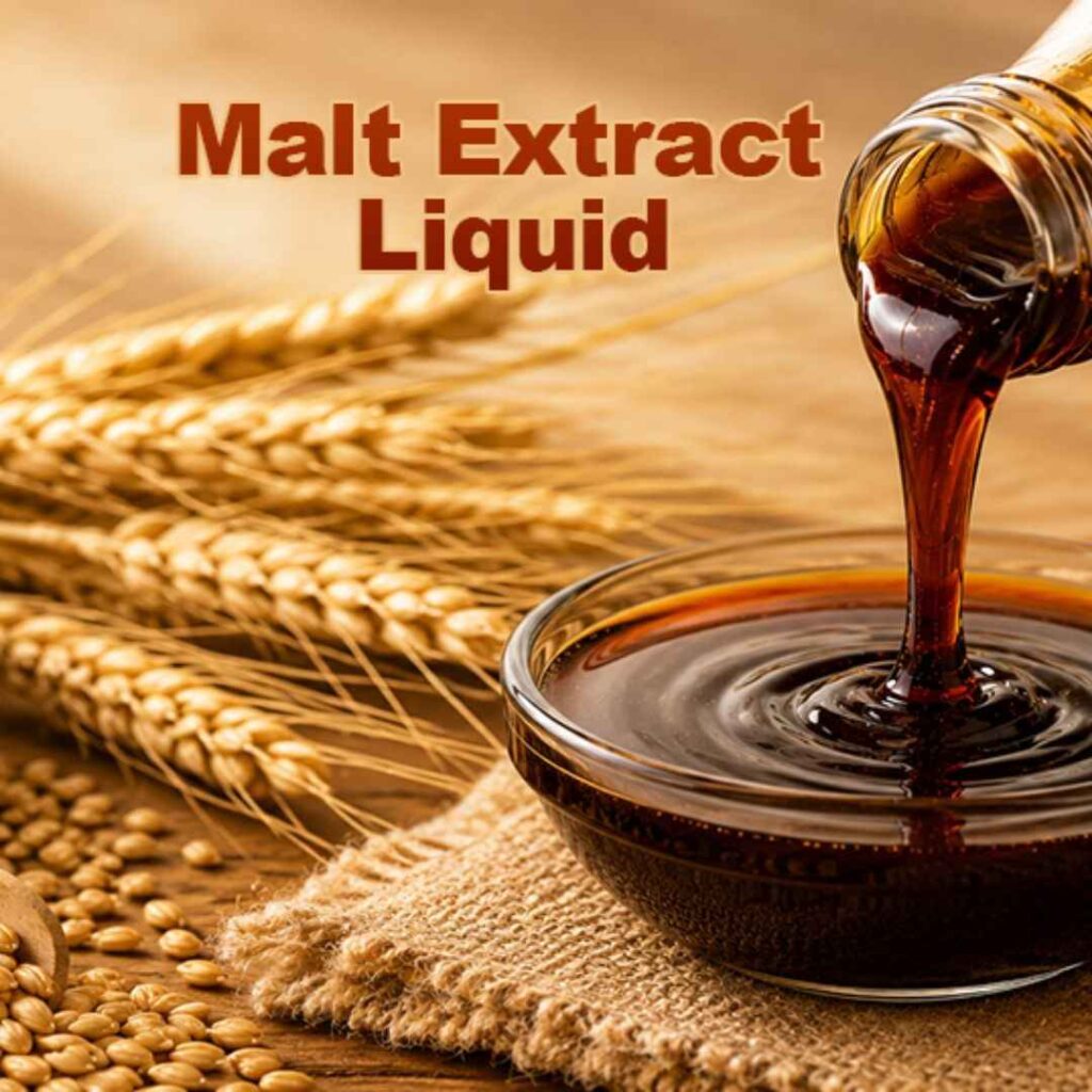 Premium malt extract liquid for food and beverage industry