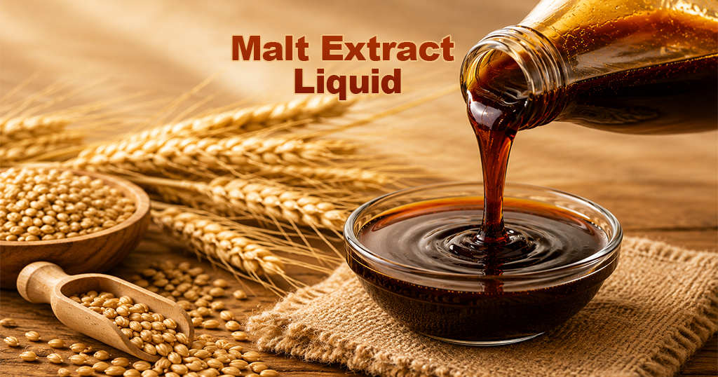 Premium malt extract liquid for food and beverage industry