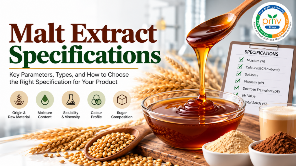 Malt extract specifications